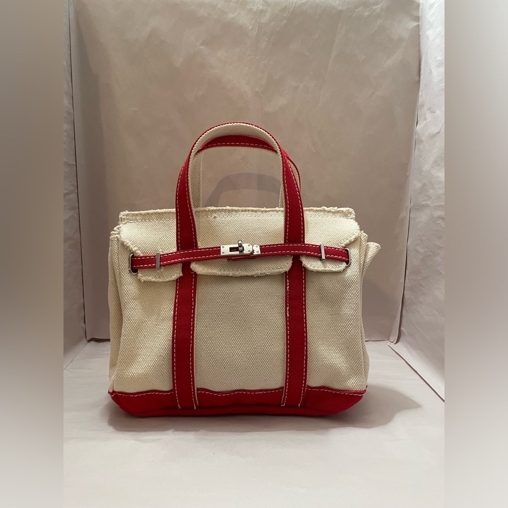 NEW! Boatkin Sunwin Viral Canvas Small Tote Bag